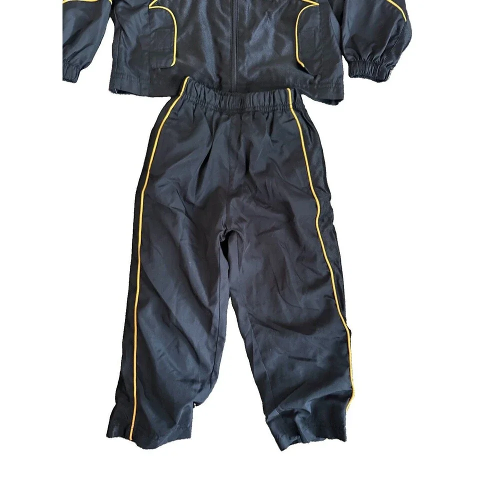 Kids Starter Track Suit Black And Yellow Missouri Size 3T Zip Up Hoodie & Pant